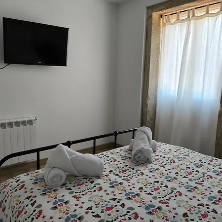 בית נופש Casa Tradicional En El Camino Dos Faros Costa Da Morte *